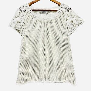 Y2K NYGÅRD | Boho Fairycore Crochet Lace Festival Top | Romantic Cottagecore